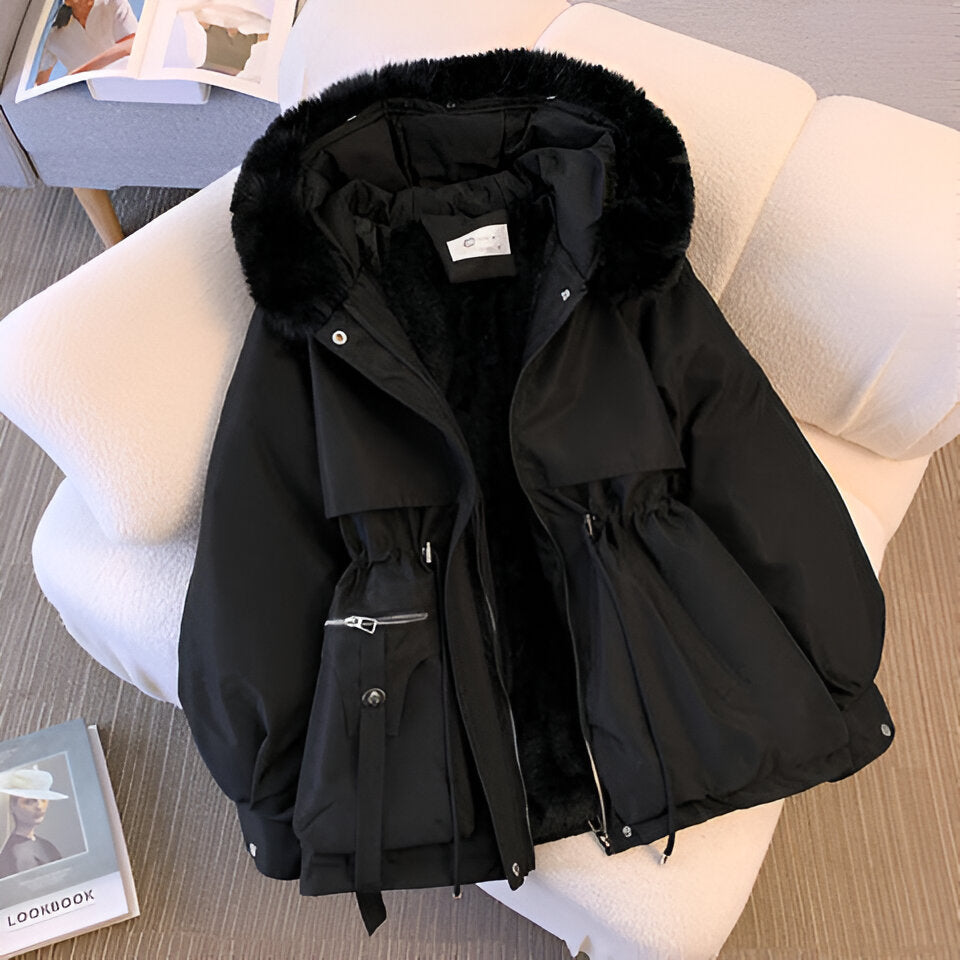 Cordelia | Women's Elegant Winter Coat with Long Sleeve
