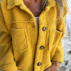 Dahlia | Women's Short Jacket with Lapels and Pockets