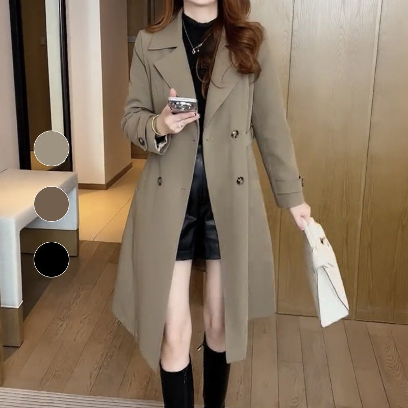 Beatrix | Classic Wool Trench Coat