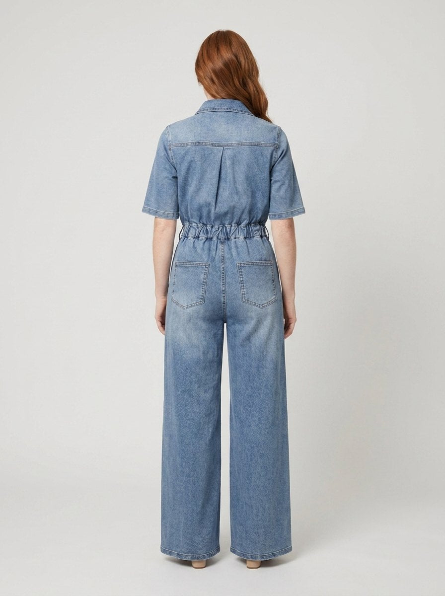 Josephina | Denim Jumpsuit
