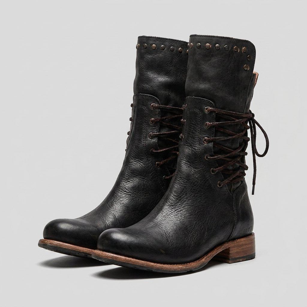 Aruna | Comfort Heeled Boots