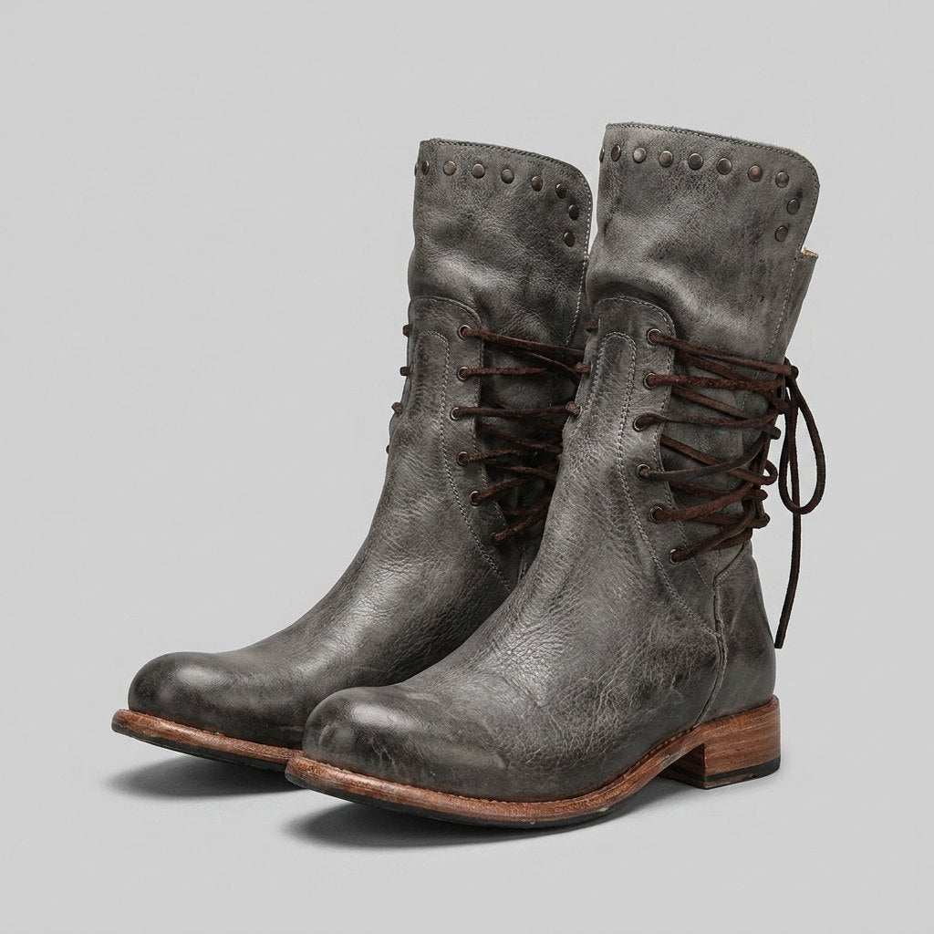 Aruna | Comfort Heeled Boots
