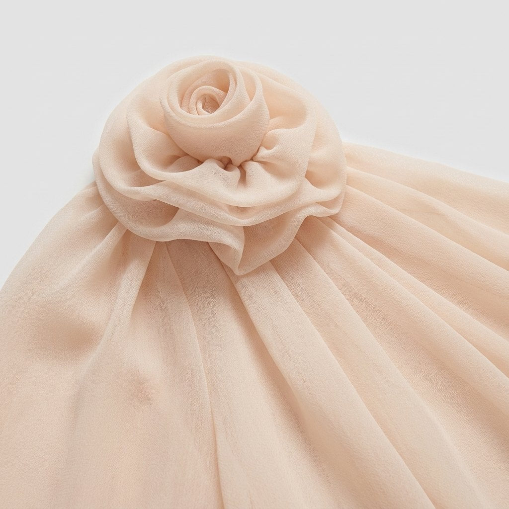 Tamsin | One Shoulder Rosette Blouse