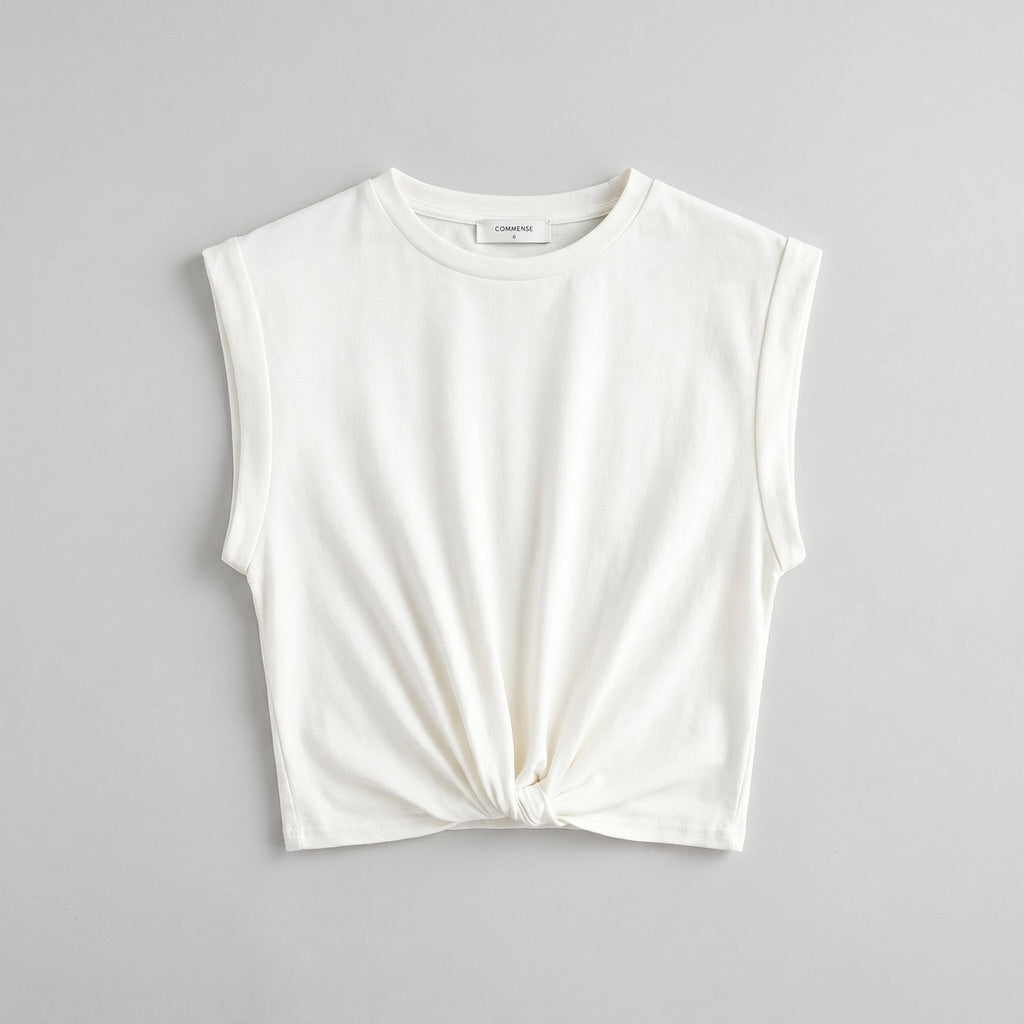 Verona | Knotted Front T-Shirt