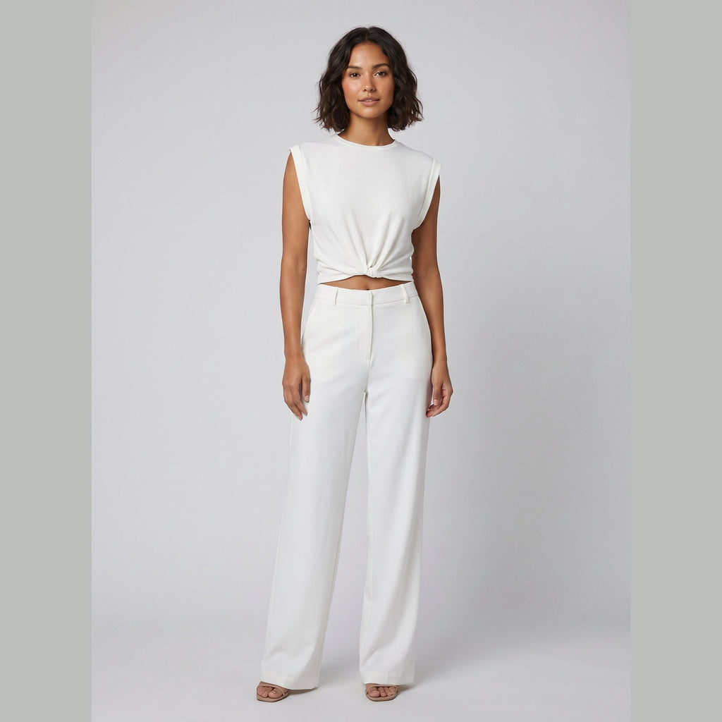 Verona | Knotted Front T-Shirt