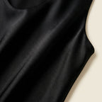 Rosaline | Satin Plunge Tank