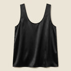 Rosaline | Satin Plunge Tank