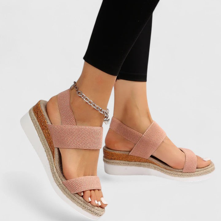 Luna | Orthopedic Espadrille Platform Sandals