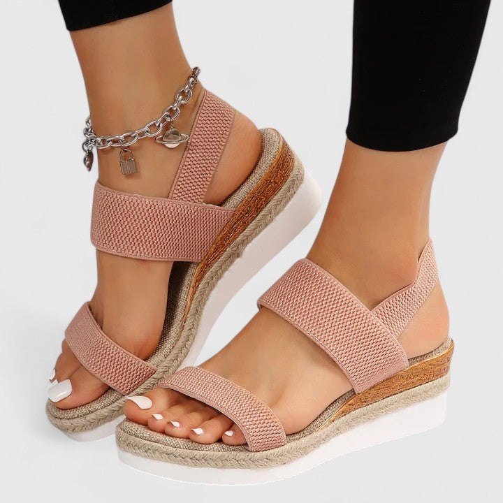 Luna | Orthopedic Espadrille Platform Sandals